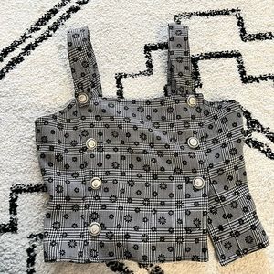 Authentic Vintage Versace Crop Top